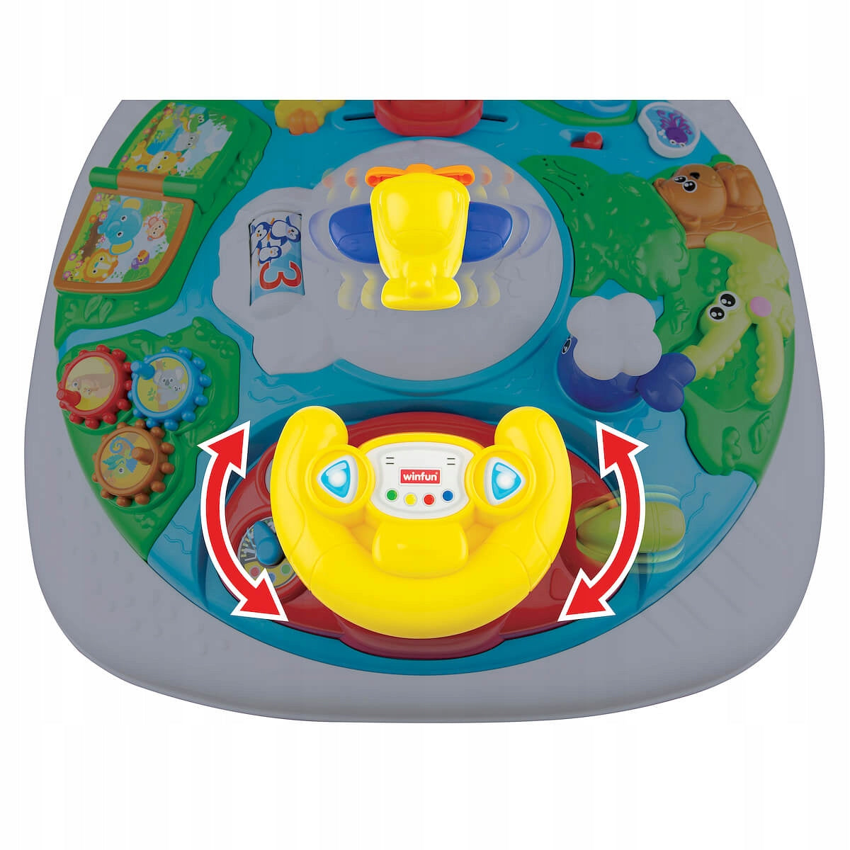 SMILY TABLE SMALL TRAVELER interactive table for toddler +12 months Brand Smily Play