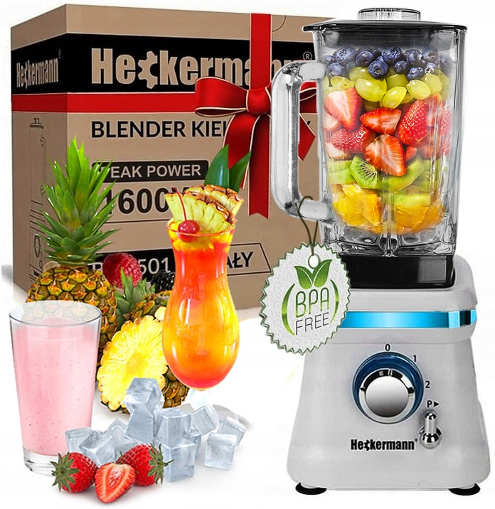SMOOTHIE COCKTAIL BLENDER STRONG 1600W 1,6L CRUSHES PREMIUM ICE EAN (GTIN) 5905316902145