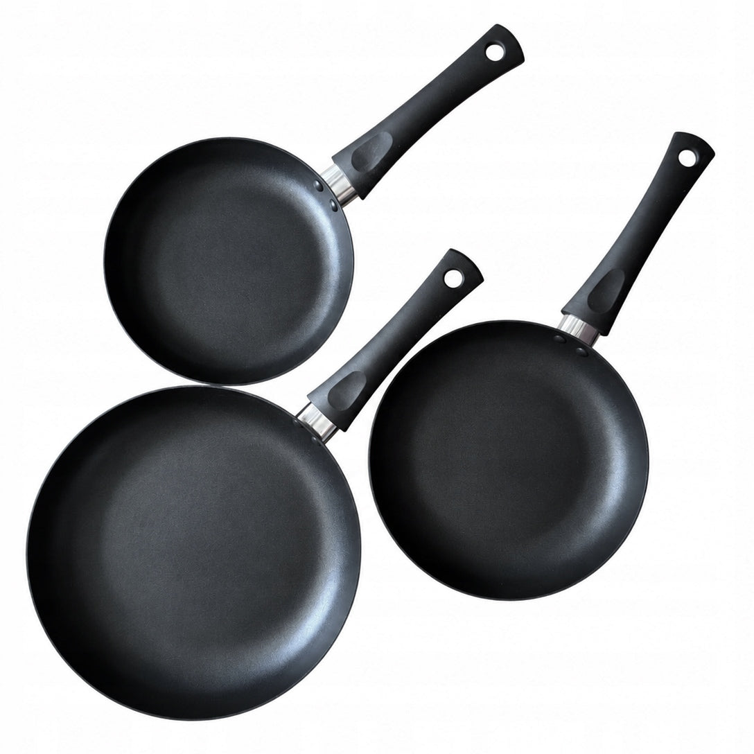SMUKEE set of aluminium pans 20/22/26 cm