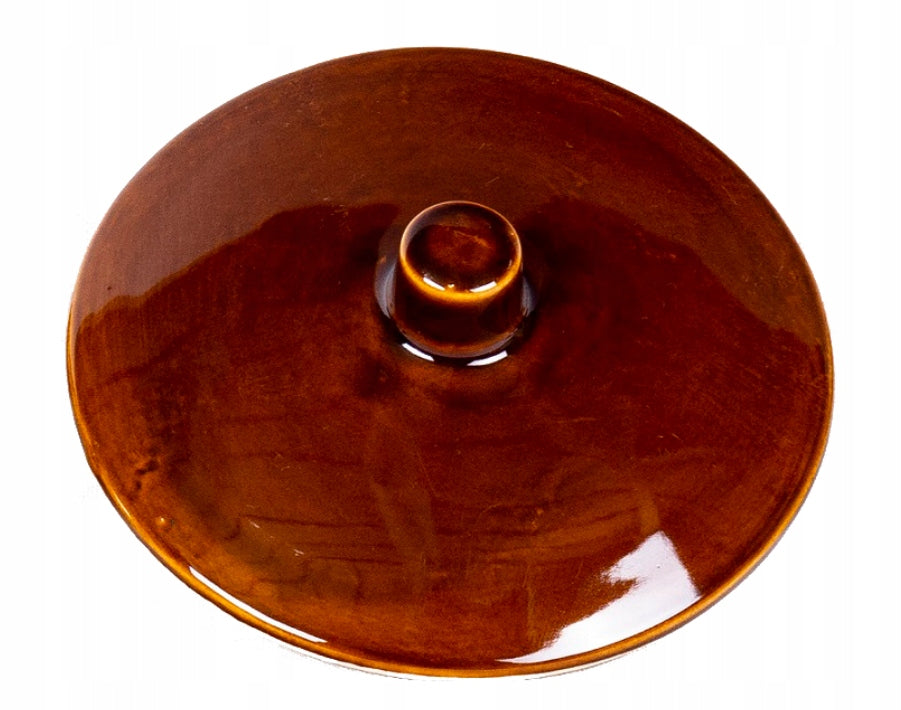 SNATCHES STONEWARE INTO BARREL 8L LID STONEWARE KRYSTYNKA
