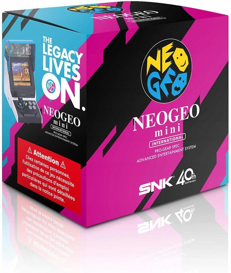 SNK NEOGEO MINI INTERNATIONAL / RETRO / CONSOLE / 40 GAMES