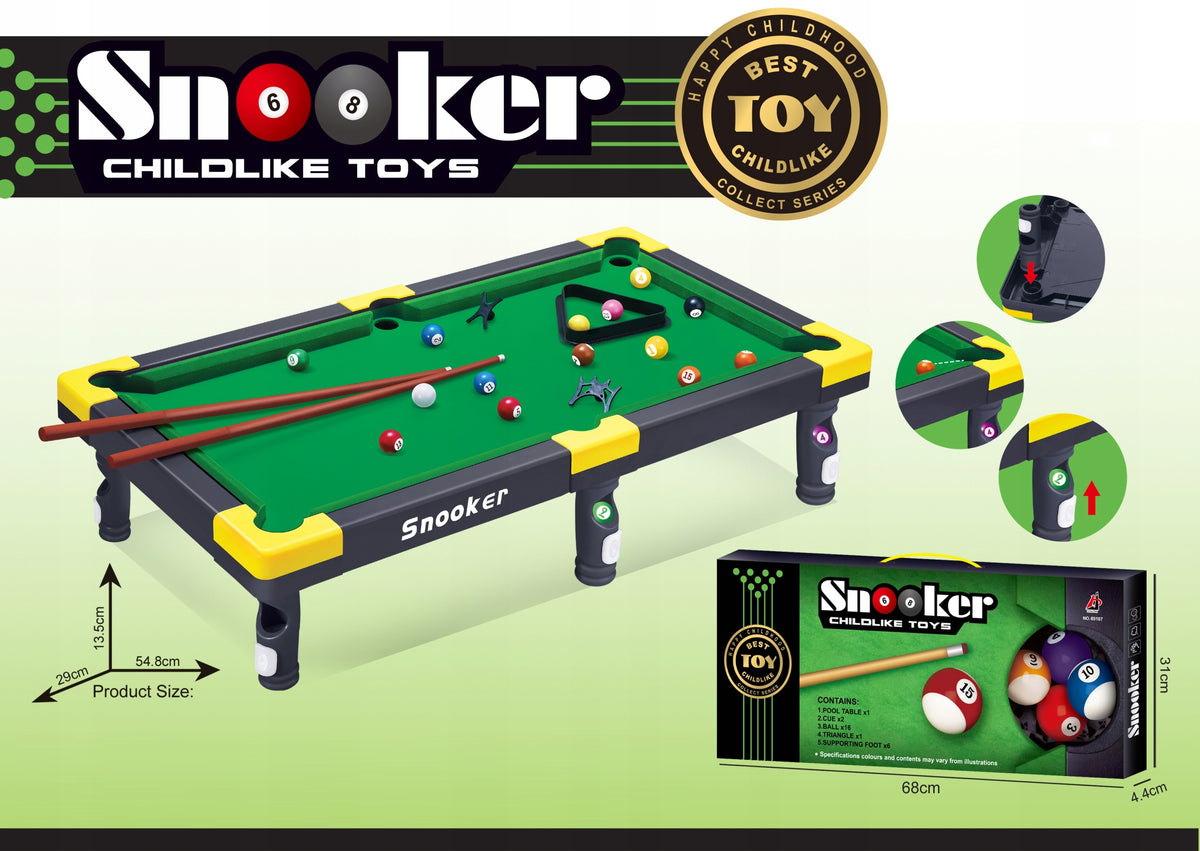 SNOOKER FOR CHILDREN - MINI POOL TABLE Brand no brand