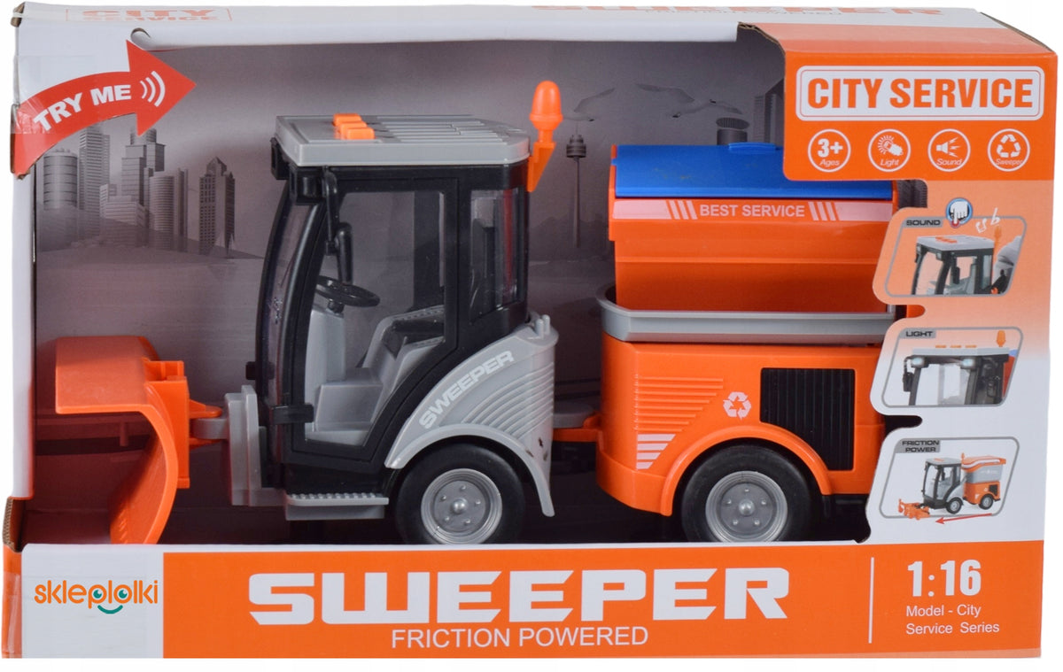 SNOW BLOWER ROAD TOY STREET VEHICLE BATTERY OPERATED CAR FOR CHILDREN Brand Skleplolki