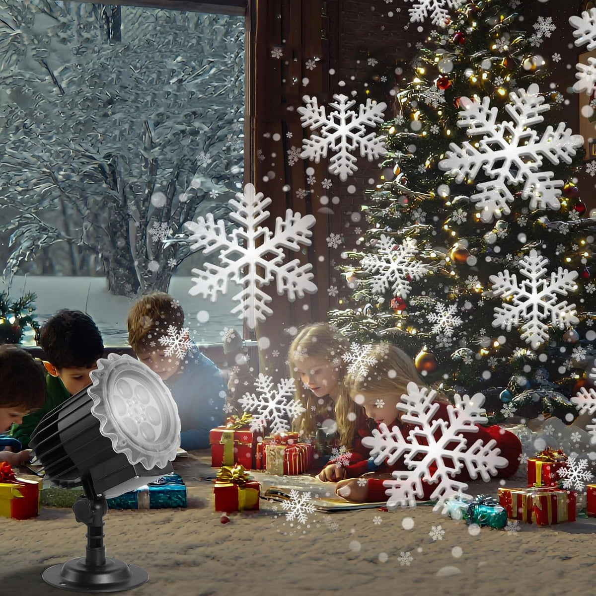 SNOWFLAKE PROJECTOR LAMP, 9W CHRISTMAS LIGHT PROJECTOR Manufacturer code Lampa projektorowa