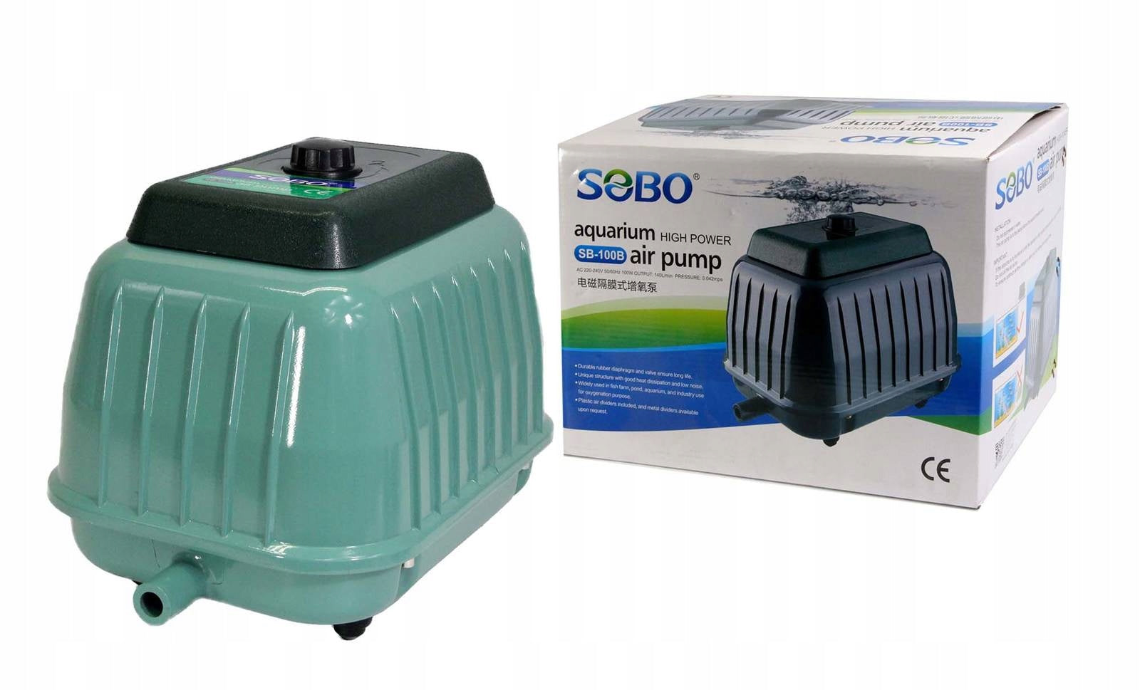 SOBO SB-100B DIAPHRAGM AERATOR 8400l/h 100W
