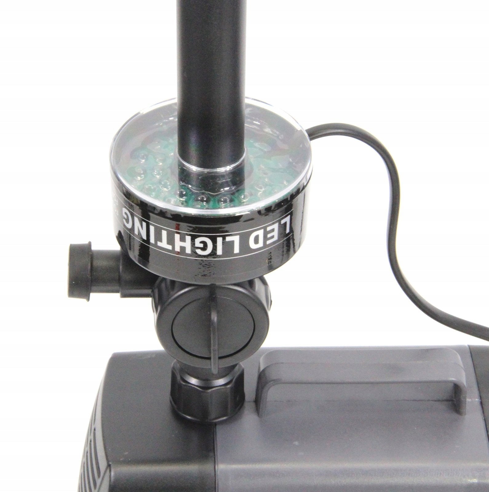 SOBO pump 6500l/h fountain for pond 2 effects with LED color lighting Power 100 W