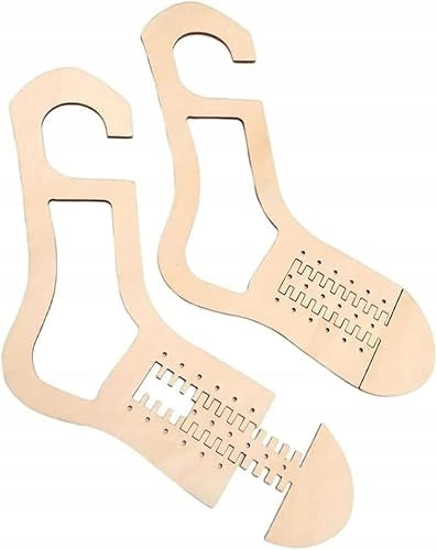 SOCK BLOCKERS WOODEN KNITTING SET HANDICRAFT GIFT wooden