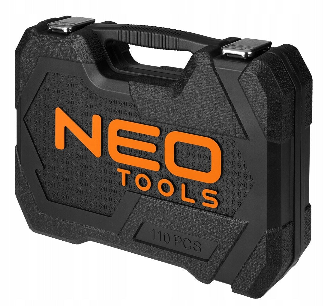 SOCKET WRENCH SET 1/2" 1/4" 110 EL SATIN 10-211 NEO TOOLS Manufacturer code 10-211