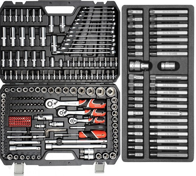 SOCKET WRENCH SET 256el YT-3884 + 40 KEYS