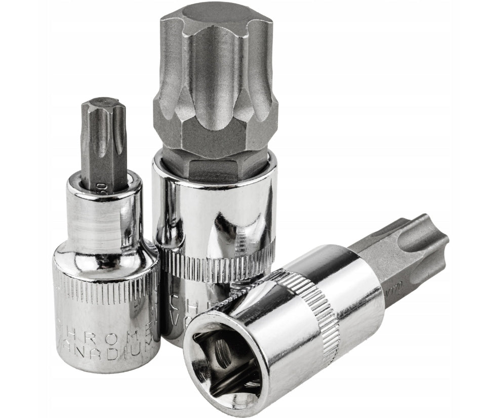 SOCKET WRENCH SET SOCKET WRENCHES TORX BIT T20-T100 1/2 12el Customs tariff code 82041200