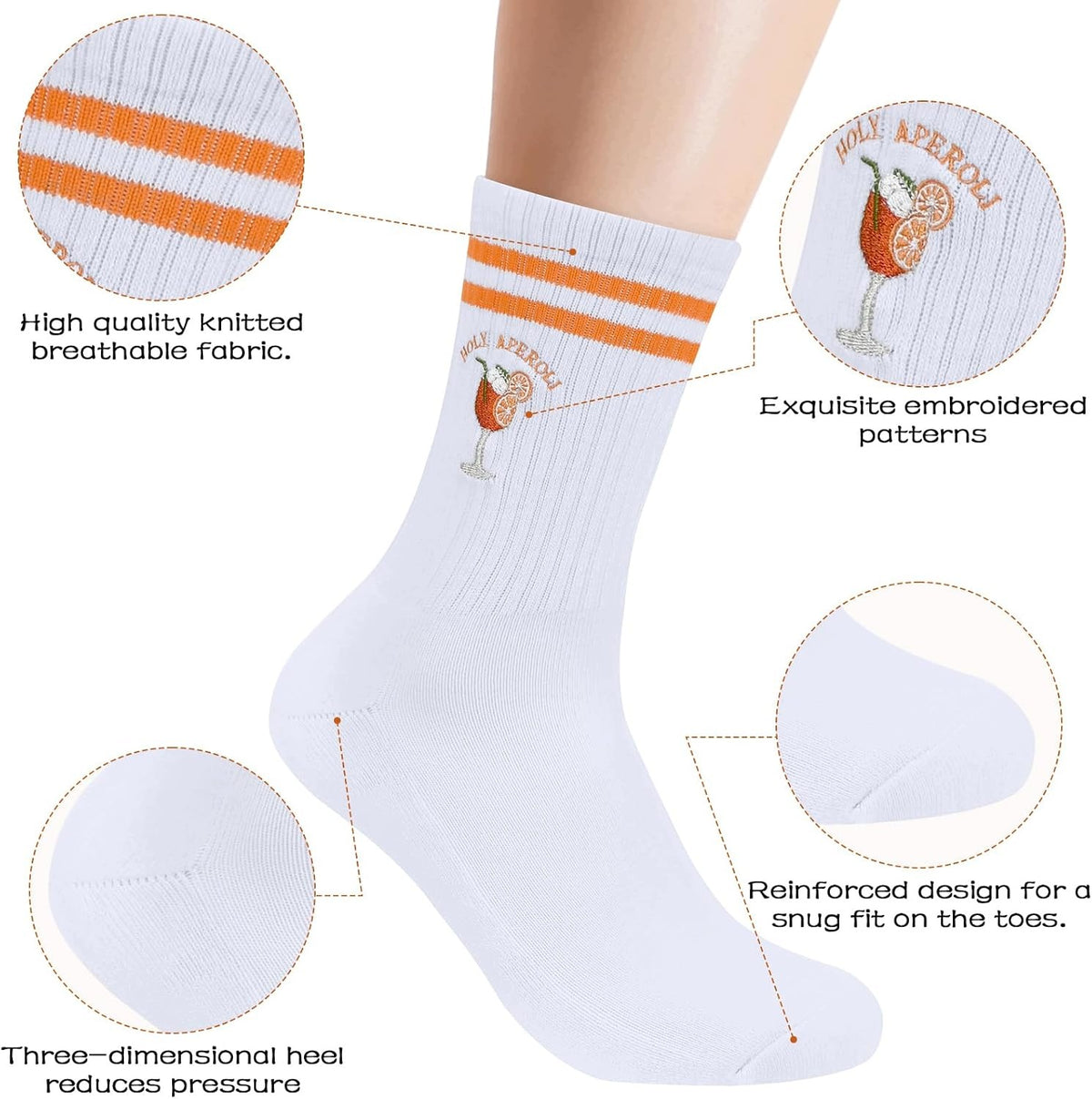 SOCKS 39-42 COTTON SPORTS FUN UNISEX COMFORTABLE FUNNY DESIGNS Manufacturer code 5908182667309