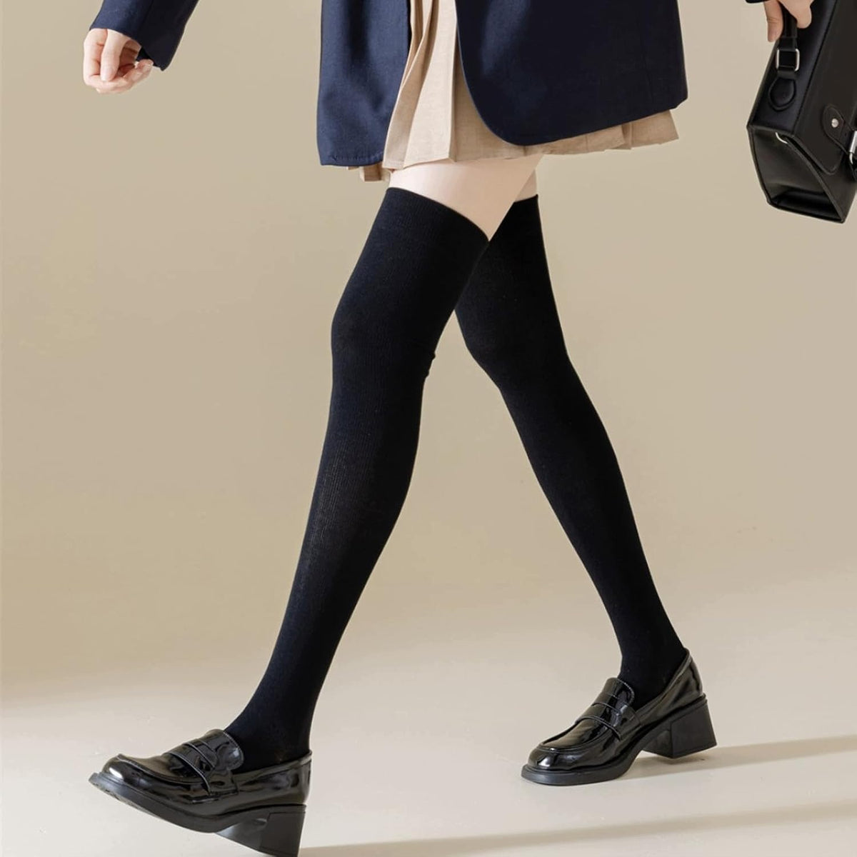 SOCKS 80CM WOMEN'S THICK WARM WINTER KNEE HIGH SOCKS Manufacturer code 5908331258105