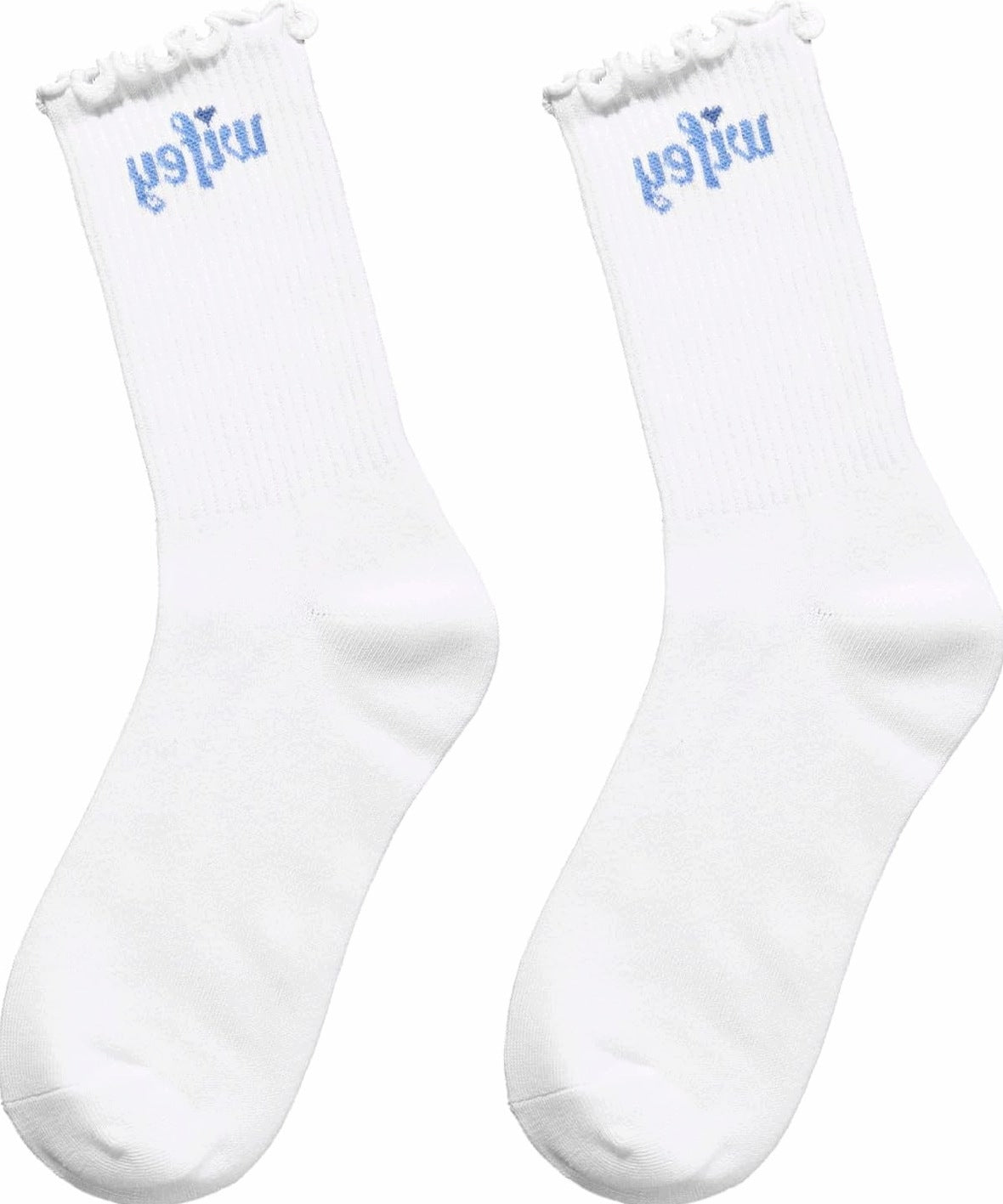SOCKS FRILL COTTON THICK WARM SOFT WOMEN'S BRIDE WEDDING