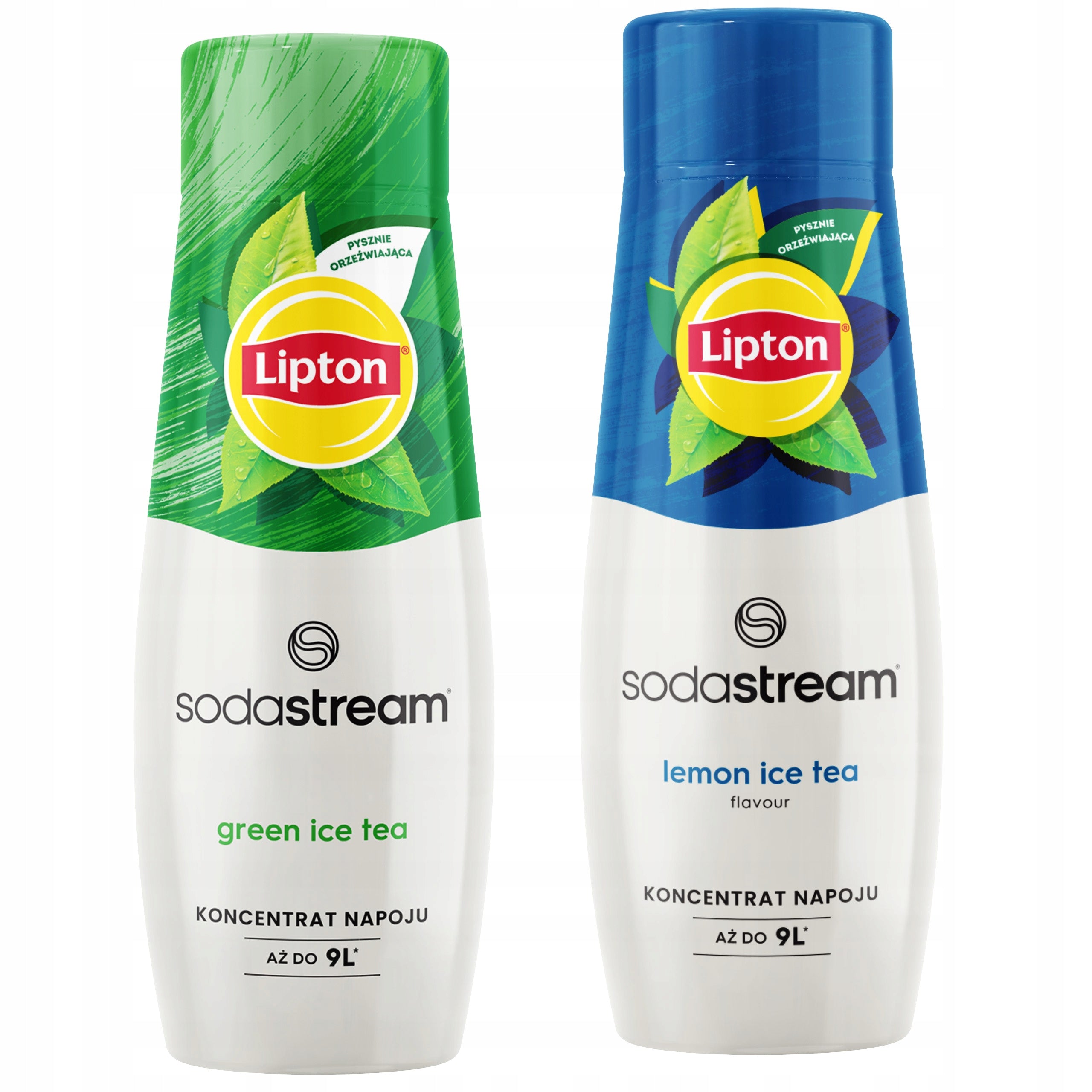 SODASTREAM Water Syrups Lemon Tea Lipton Lemon + Lipton Green Tea