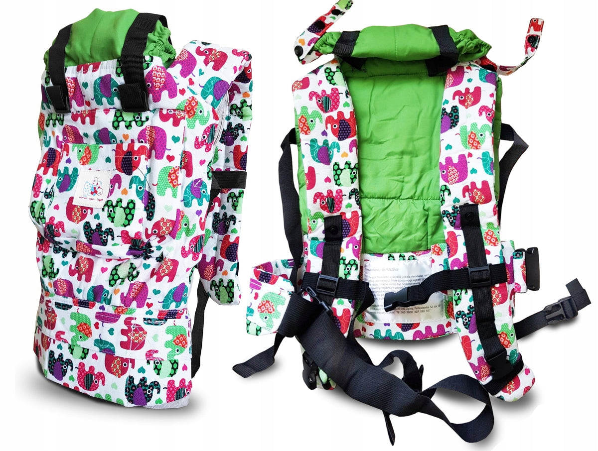 SOFT FOLDING ERGONOMIC CARRIER up to20kg CARRIER HOOD SUMMER TRIP Manufacturer code n01