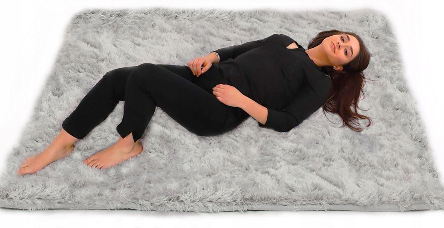 SOFT PLUSH CARPET NON-SLIP PLUSH 120X170 MICROFIBER LAUNDRY