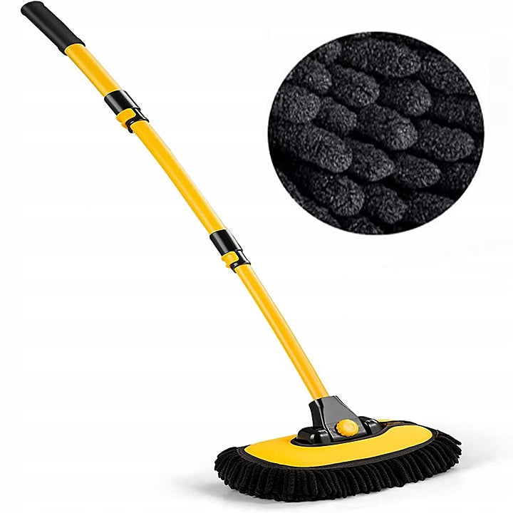 SOFT TELESCOPIC BRUSH FOR CLEANING CAR BUS ROOFS