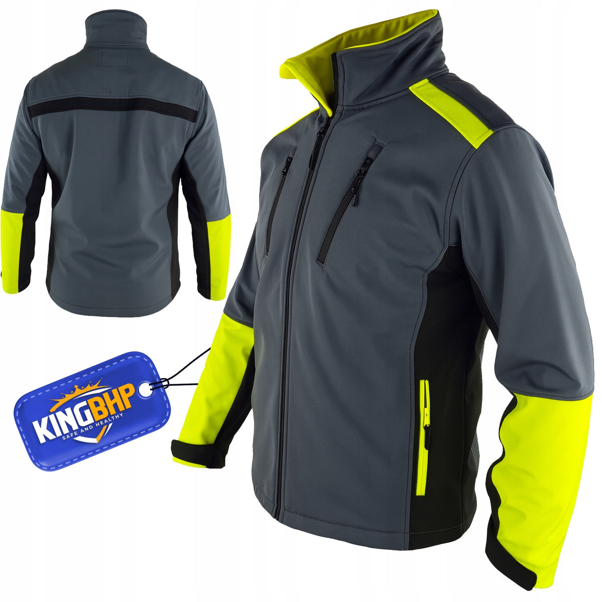 SOFTSHELL Work Jacket OC Waterproof Jacket DURABLE strong BHP