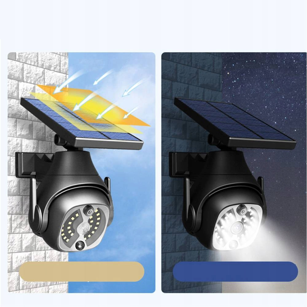 SOLAR DUMMY CAMERA, FLASHING LED, MOTION SENSOR, LED Manufacturer code 311924000551199