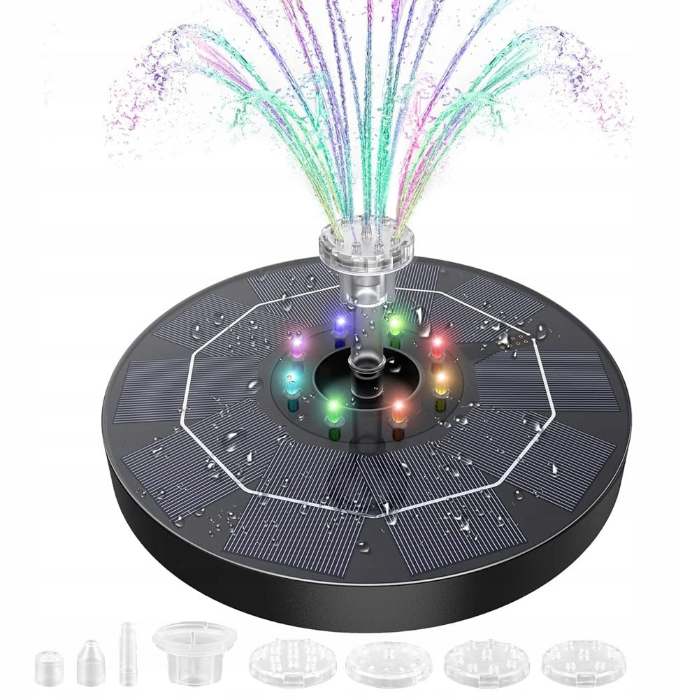 SOLAR FOUNTAIN GARDEN FLOATING FOR POND WATER POND PUMP FOR GARDEN