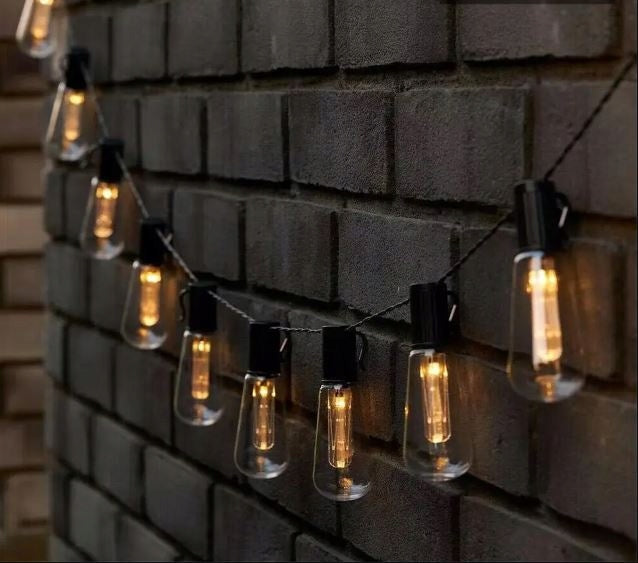 SOLAR GARDEN GARLAND 20LED BULBS - LAMPS Length 580 cm