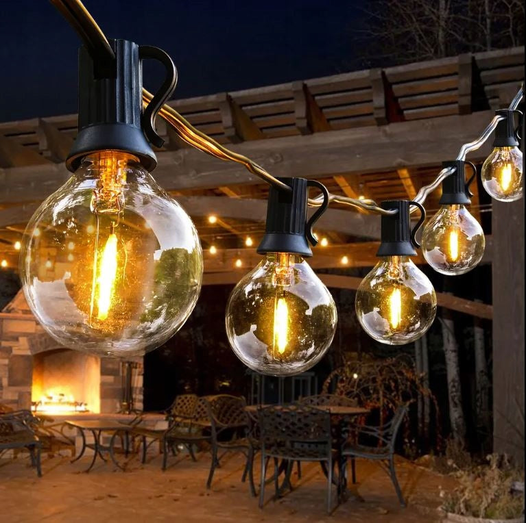 SOLAR GARDEN GARLAND 25LED + 2 Freebie - 10m SOLAR LIGHTS + REMOTE CONTROL Brand Focla