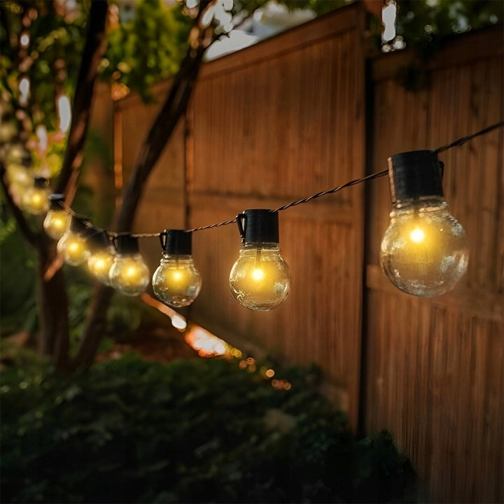 SOLAR GARDEN GARLAND 3,7m 10x LED BALLS GARDEN LIGHTS Manufacturer code GIRLANDA SOLARNA OGRODOWA 3,7m 10x KULKI LED