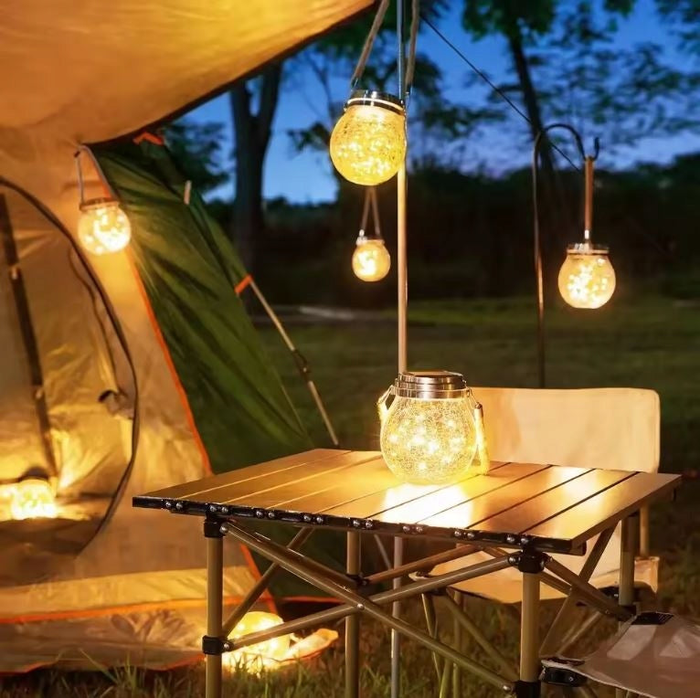 SOLAR GARDEN LAMP JAR Solar Lantern - 20LED XXL- 2 PCS Length 200 cm
