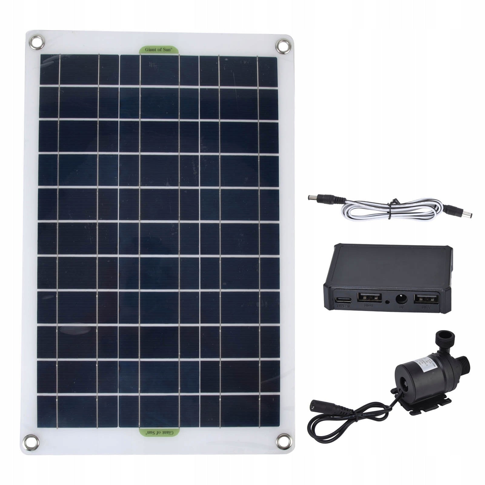 SOLAR GARDEN PUMP FOR POND WATER POND FOUNTAIN SET 19W