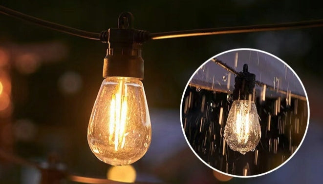 SOLAR GARLAND BALCONY GARDEN LIGHTS 5M 10 LED S14 CHAIN REMOTE CONTROL Brand Pan i Pani Gadżet