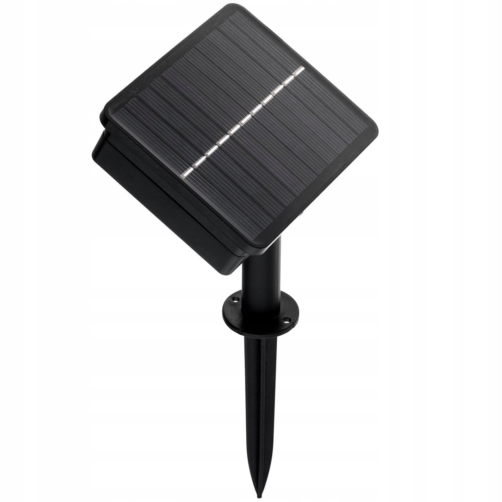 SOLAR GARLAND GARDEN LIGHT 20 LED 10m WARM COLORFUL RGB BULBS Manufacturer code 767235 lampki solarne światełka do ogrodu