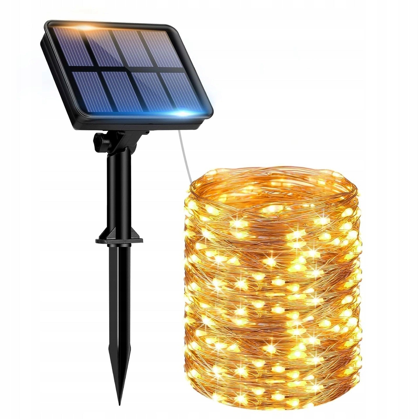 SOLAR GARLAND GARDEN LIGHTS LED WIRES 15 m 150 PIECES LED DECORATION