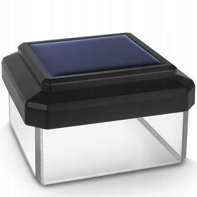 SOLAR LAMP 80x80 for post FENCE LED LAMP canopy glowing pole. Manufacturer code lampa led na słupek oświetlenie
