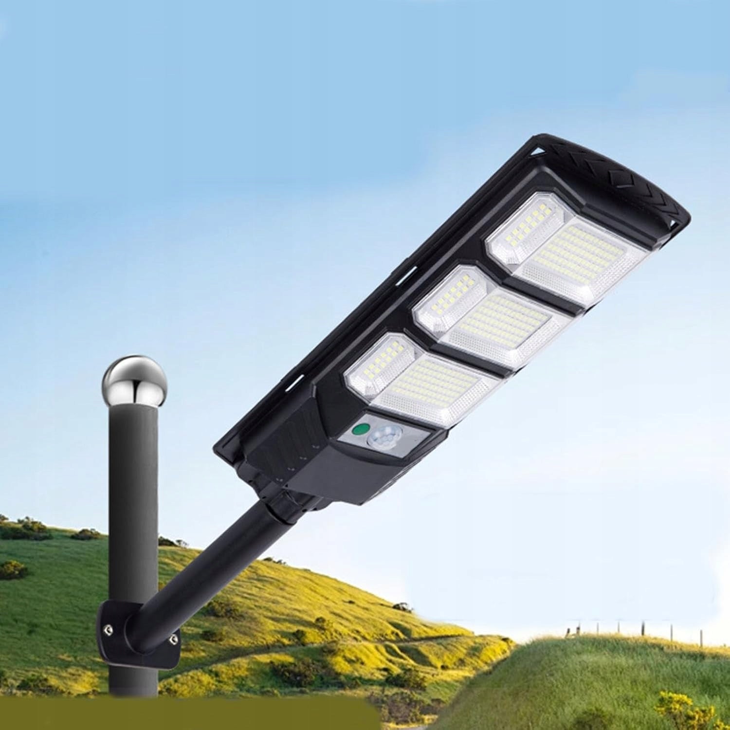 SOLAR LAMP STRONG STREET 400W LED WITH MOTION AND DUSK SENSOR REMOTE CONTROL Lamp power 400 W
