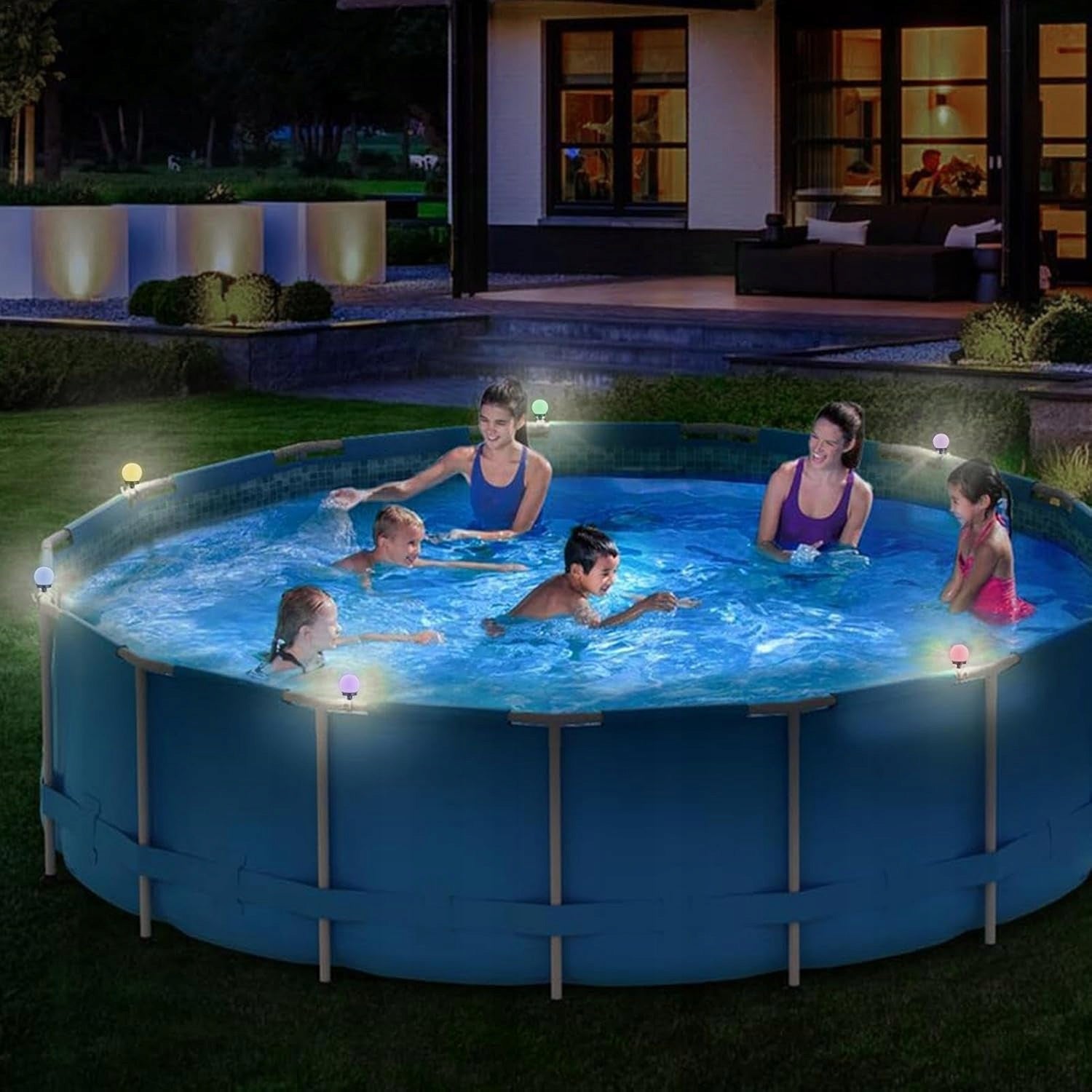 SOLAR LIGHTS FOR POOL LIGHTING POOL LAMP LED BALUSTRADE Brand no brand