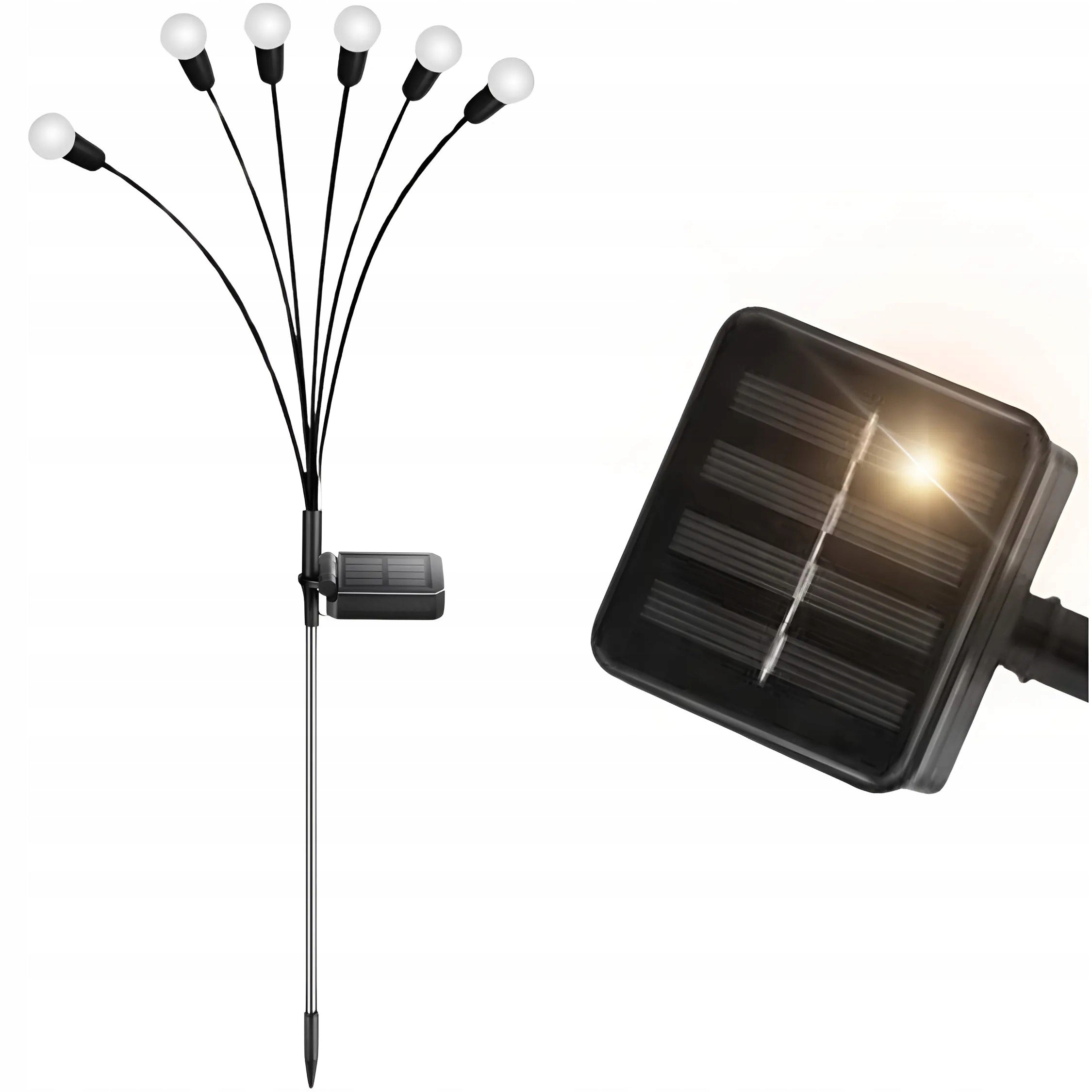 SOLAR LIGHTS HAMMERED LED GARDEN BALLS WITH DUSK SENSOR 2 PIECES Manufacturer code LAMPKI SOLARNE LAMPA SOLARNA KULKI CZUJNIK