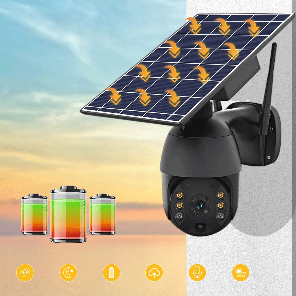 SOLAR OUTDOOR CAMERA ROTATING WATERPROOF IP WIFI FULL HD EAN (GTIN) 5905954582532