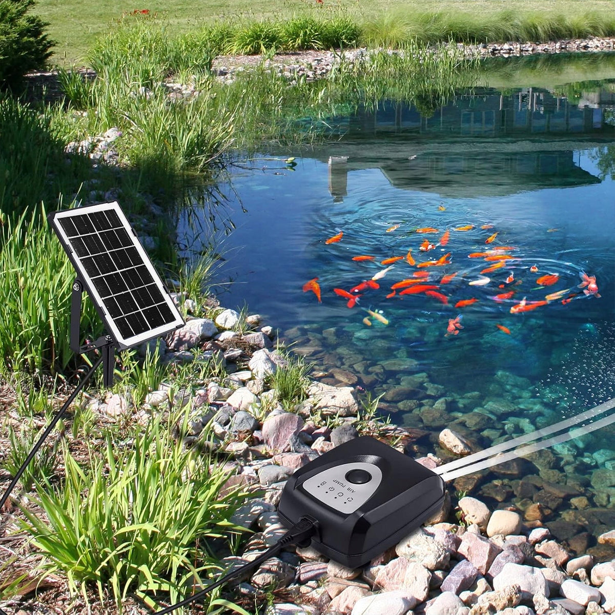 SOLAR OXYGEN PUMP POND AERATOR EAN (GTIN) 4059176324621