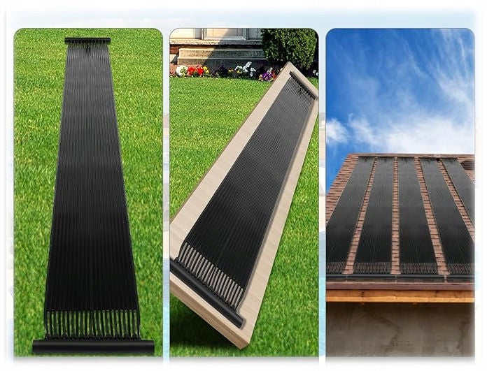 SOLAR PANEL SOLAR POOL WATER HEATER FLEXIBLE 3,05x0,6m Batteries included no
