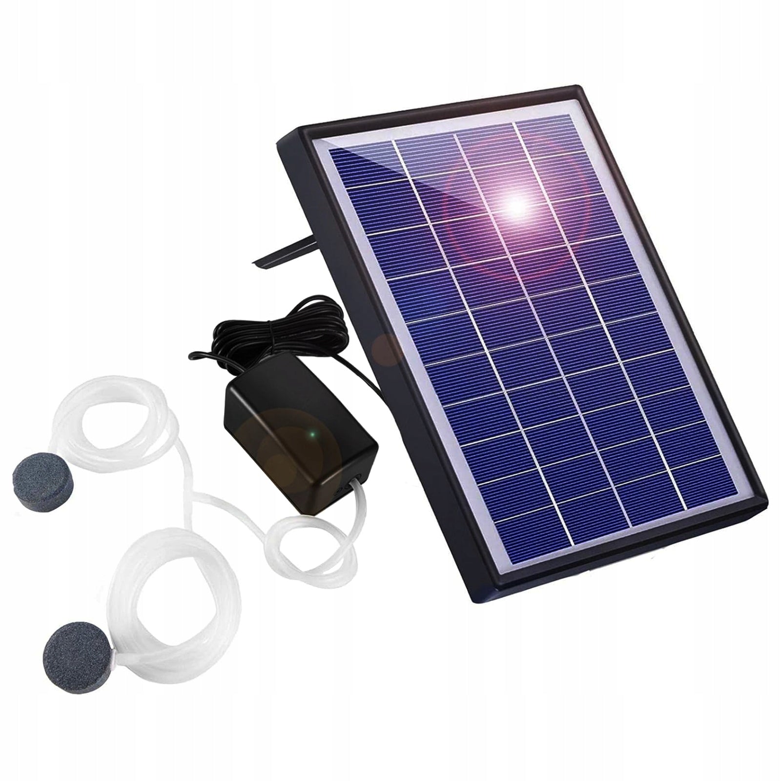 SOLAR POND AERATOR OXYGEN PUMP WITH HOSE 6W SOLAR POND PUMP