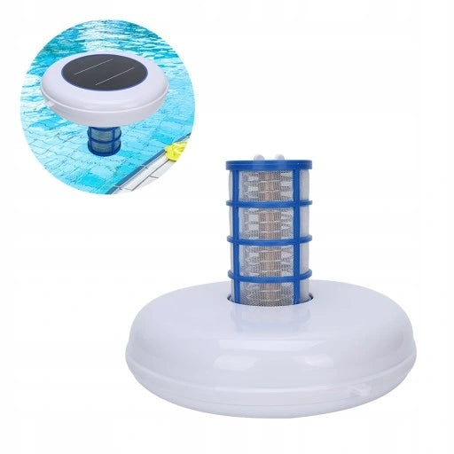 SOLAR POOL WATER IONIZER FOR CLEANING SPA FOUNTAIN