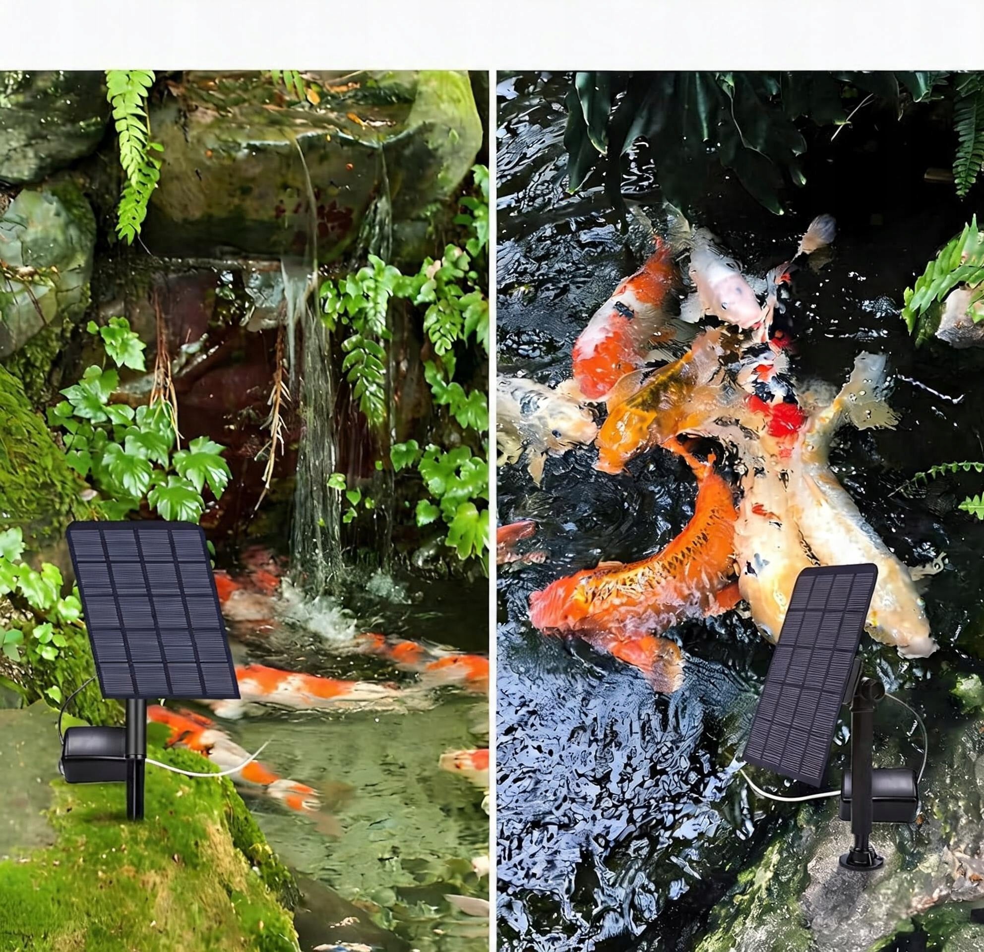 SOLAR POWERED OXYGEN PUMP QUIET FOR PONDS AND GARDENS Manufacturer Sunsun