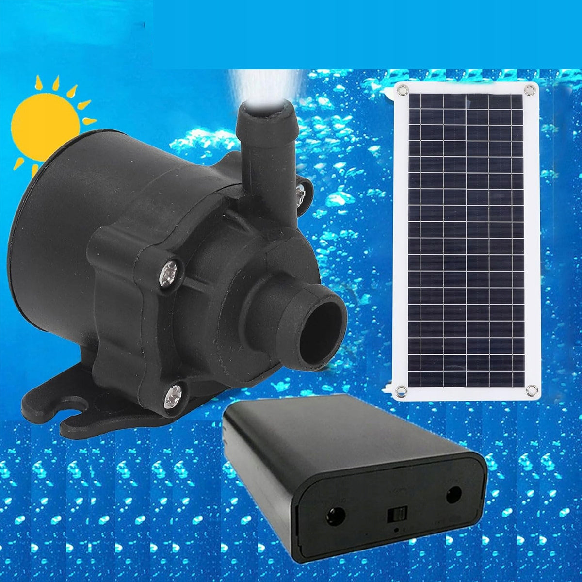 SOLAR PUMP FOUNTAIN 50W 800L/H 12V + SOLAR PANEL Manufacturer no brand