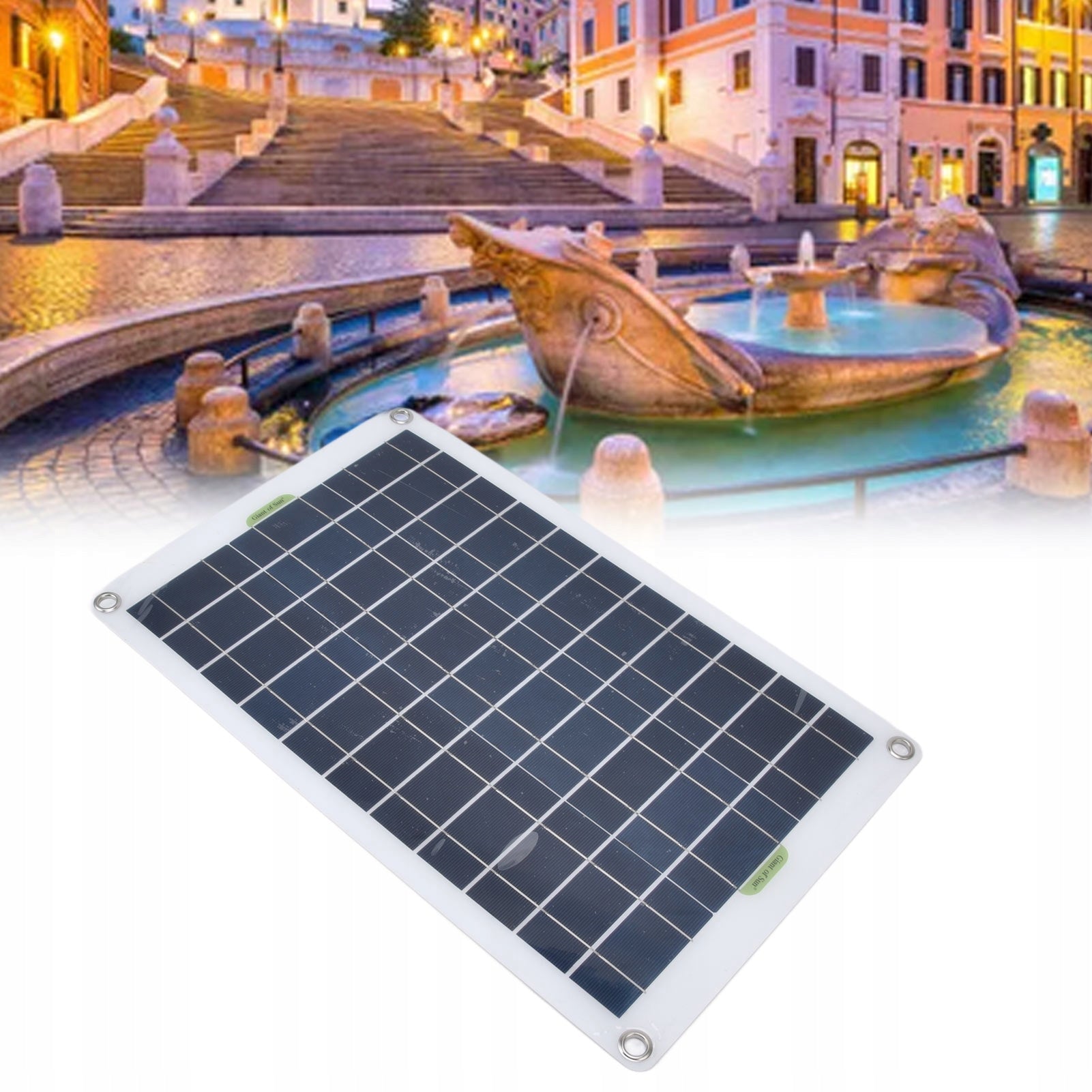 SOLAR PUMP WATER PUMP FOR FOUNTAIN 50W 12V 800L/H SET Packaging status original