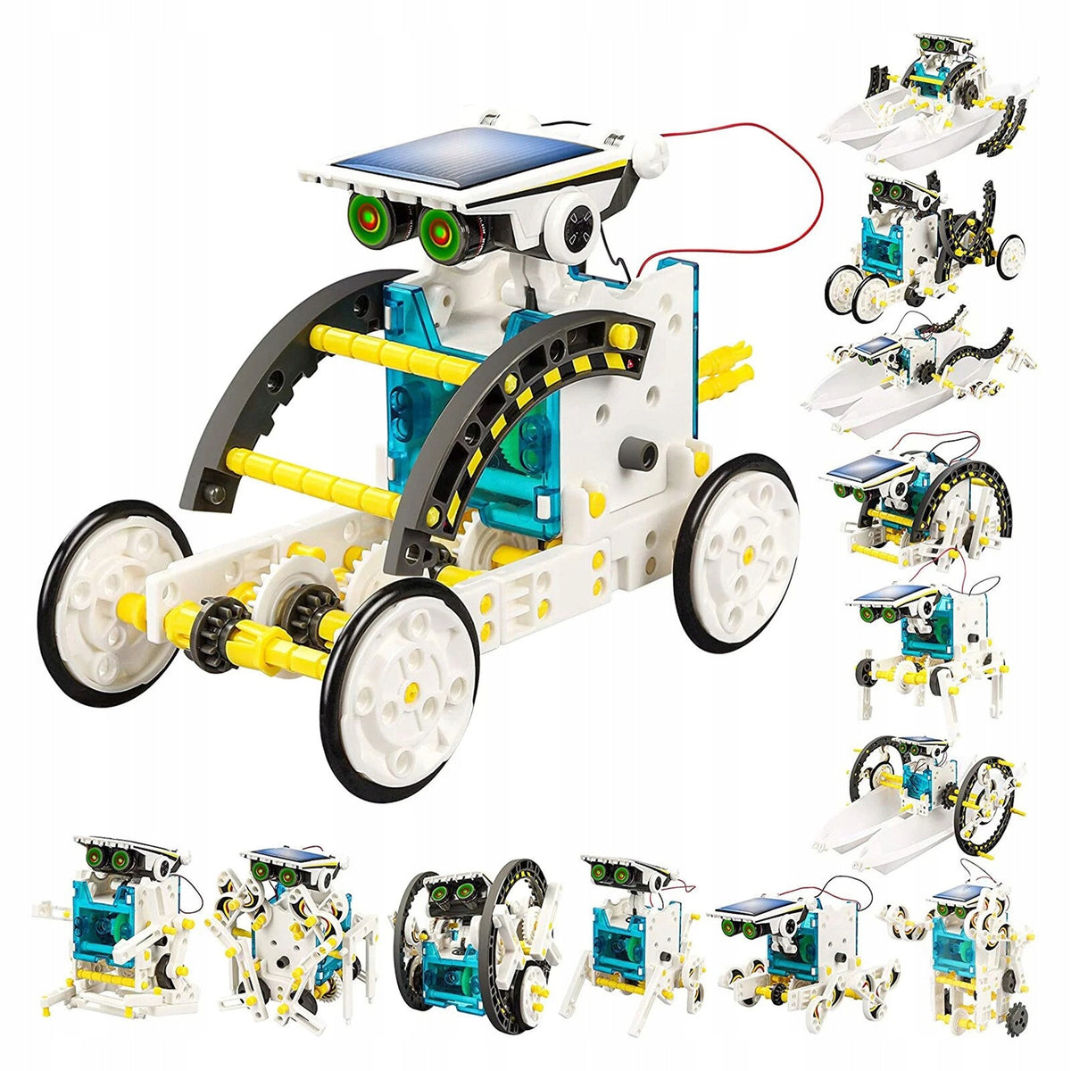 SOLAR ROBOT EDUCATIONAL CONSTRUCTION KIT 14in1