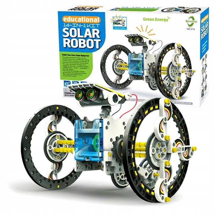 SOLAR ROBOT LARGE CONSTRUCTION SET 14in1 TOYS SUPER GIFT TOY Packaging status original