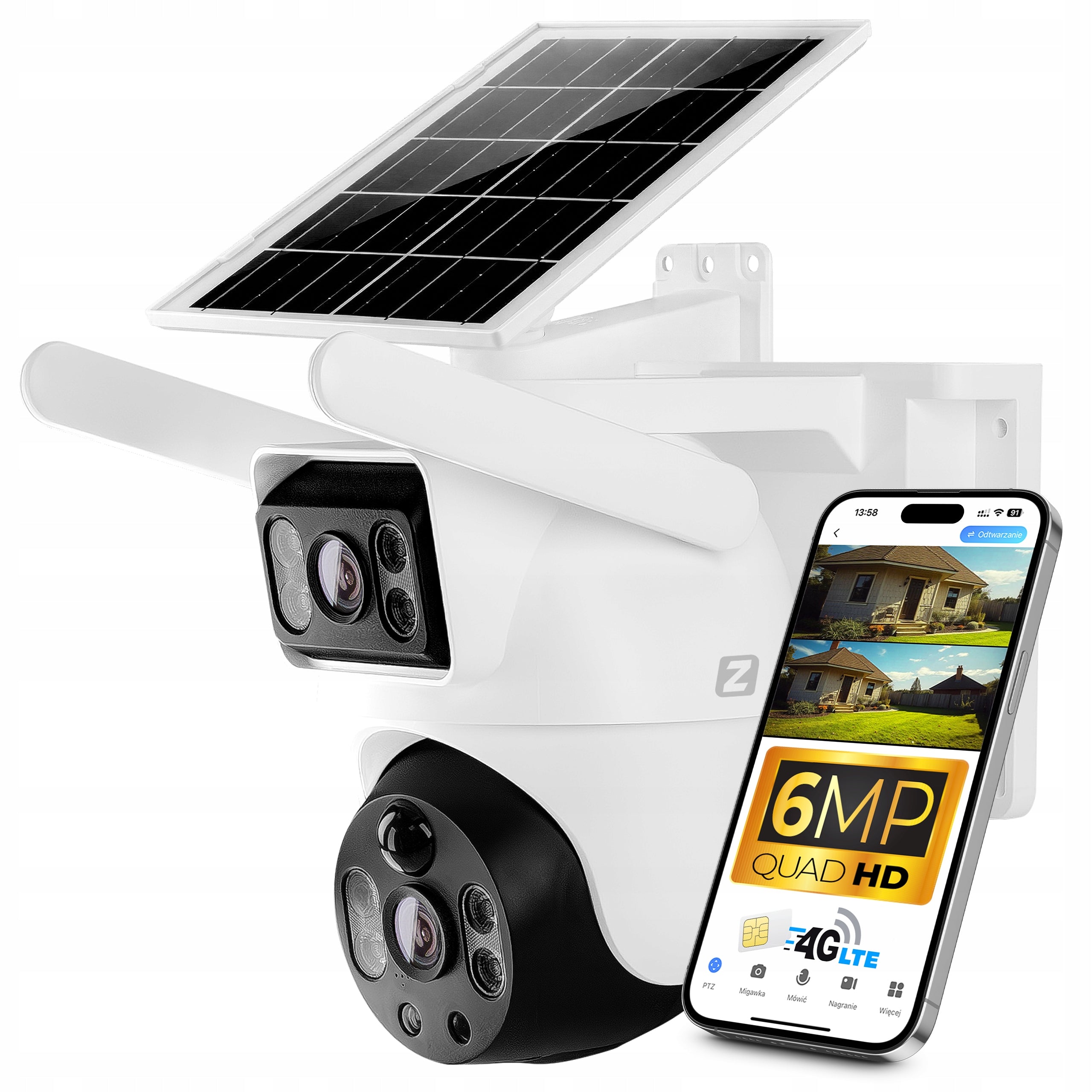 SOLAR ROTARY Zintronic IKPGSMP330DLV1 V33 SOLAR GSM 6MPx