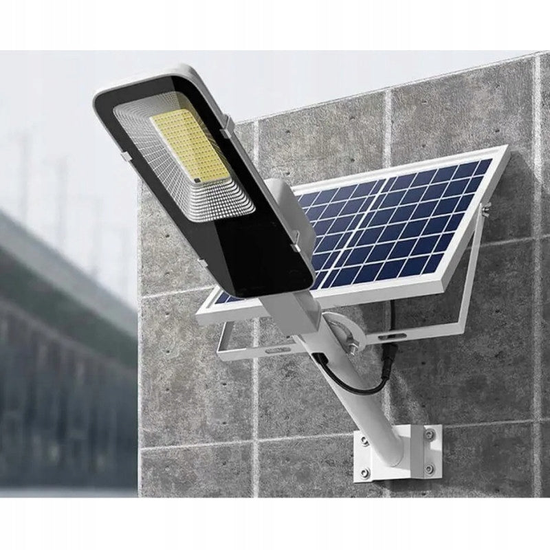 SOLAR STREET LAMP 264x LED 2000W WITH POLE LANTERN HOLDER + REMOTE CONTROL IP protection class IP66