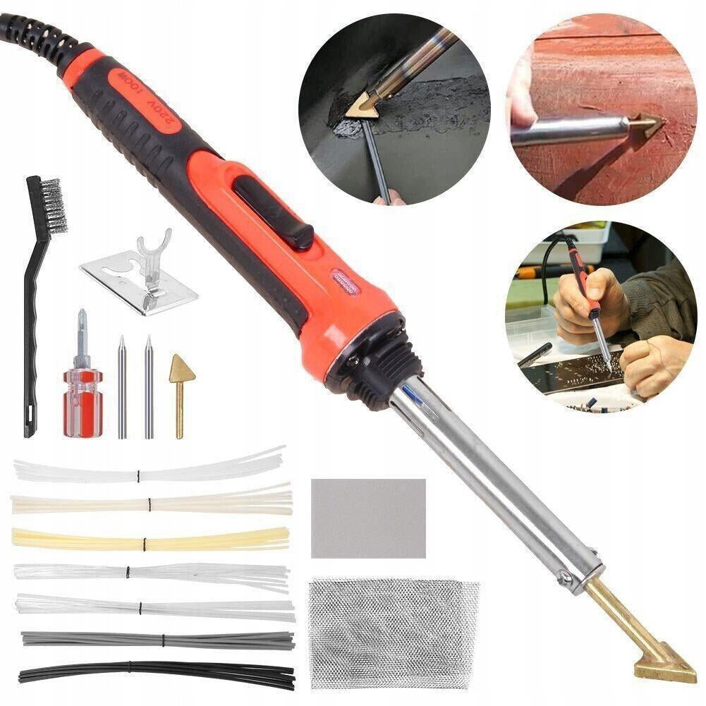 SOLDERING IRON WELDING MACHINE FOR PLASTIC SET MESH BINDER 220V 100W