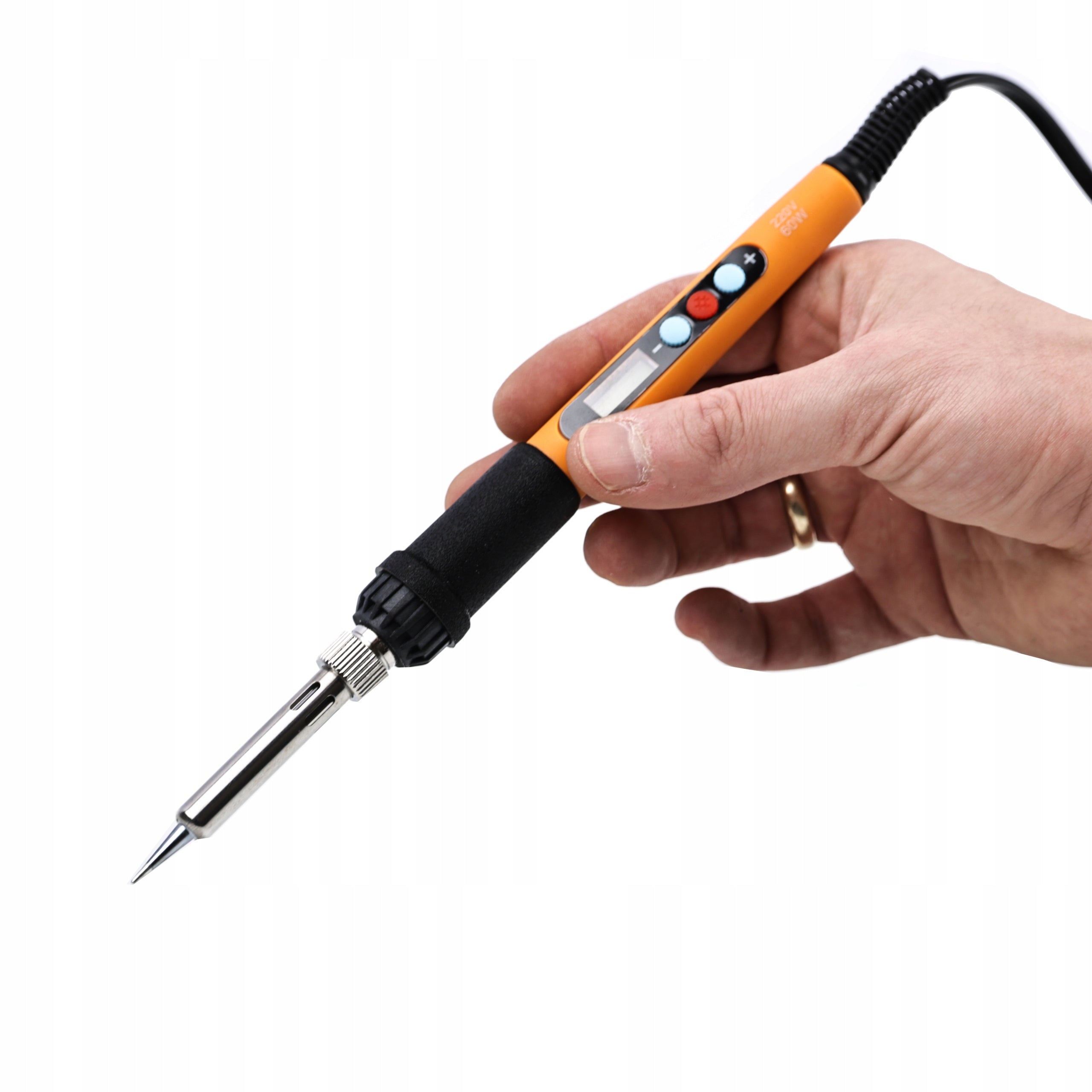 SOLDERING KIT 13IN1 ROSFIX 60W TIPS LCD FLUX TOOLS CASE MAT ESD 500°C Brand Rosfix